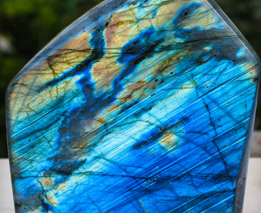 pittsburgh gem show blue crystal